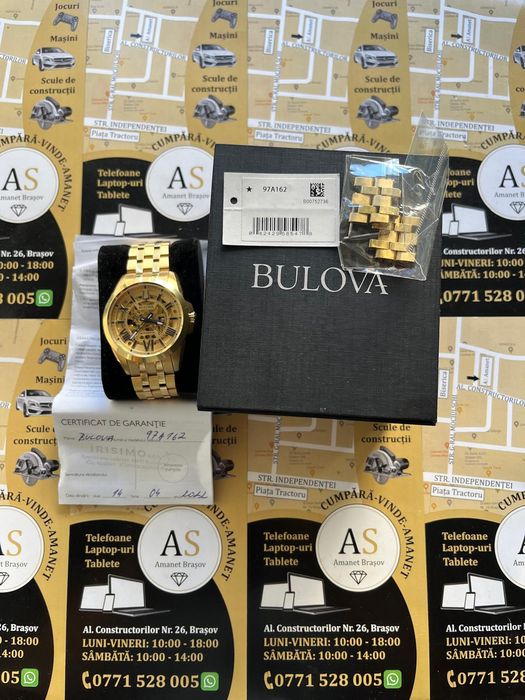 Ceas bărbătesc Bulova Classic Sutton 97A162 Automatic ca Nou