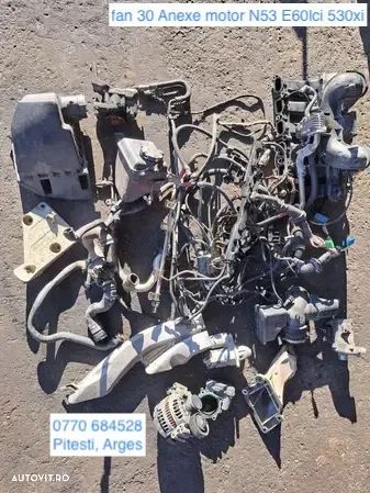Anexe motor N53 galerie admisie instalatie electrica pompa de apa alternator electromotor rampa injectoare pompa servo