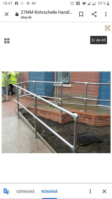 Fitinguri pentru sistem balustrade