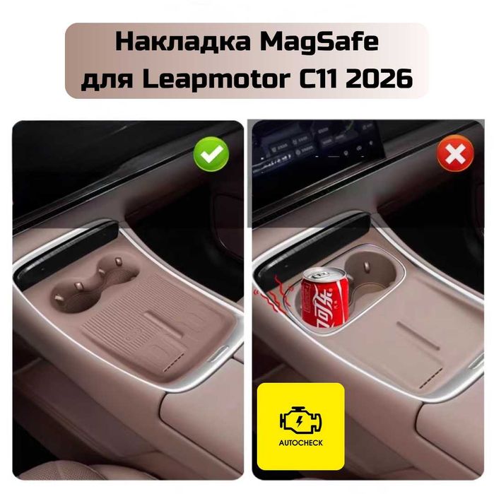 Накладка MagSafe для Leapmotor C11 2026 от «Autocheck.Shop»