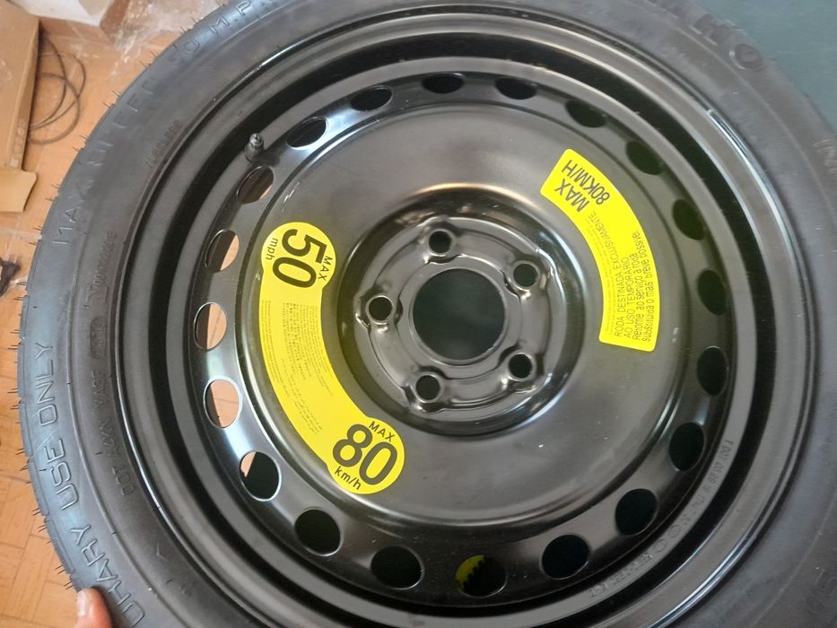 Roata de rezerva Slim Hyundai Tucson Kia Sportage 5x114.3 135 90 R17