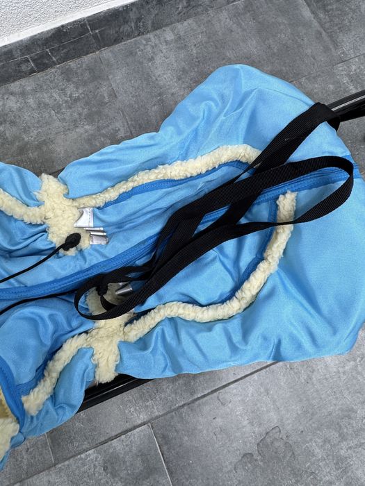 Sanie Baby Merc albastru