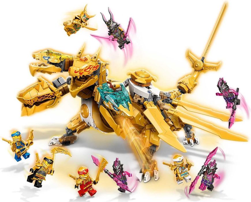 LEGO Ninjago 71774 Lloyd's Ultra Gold Dragon (original, sig.)