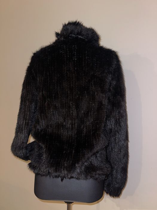 Geaca din blana impletita