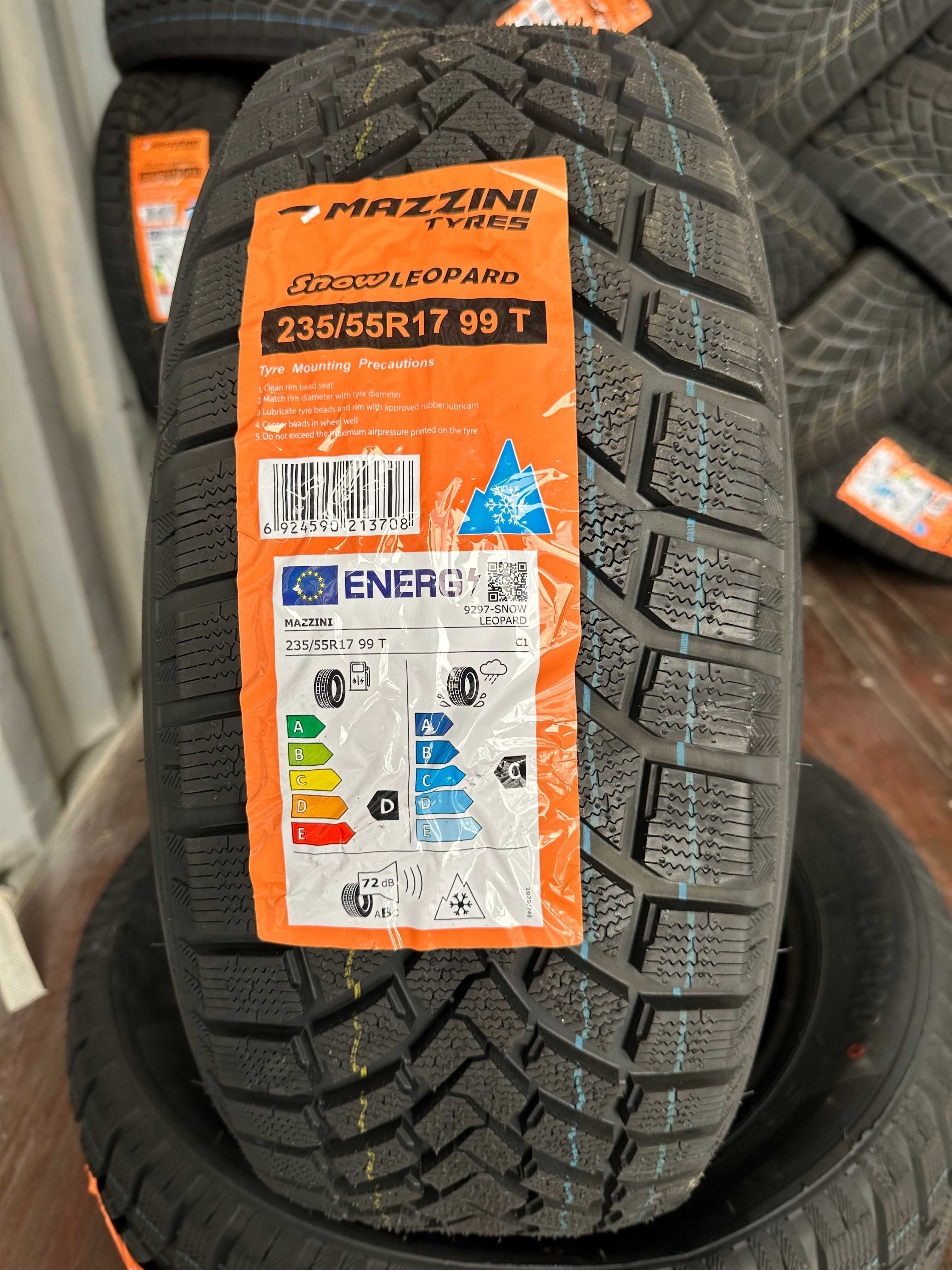 Нови Зимни Гуми Mazzini Snowleopard 235/55R17 99T Нов Dot