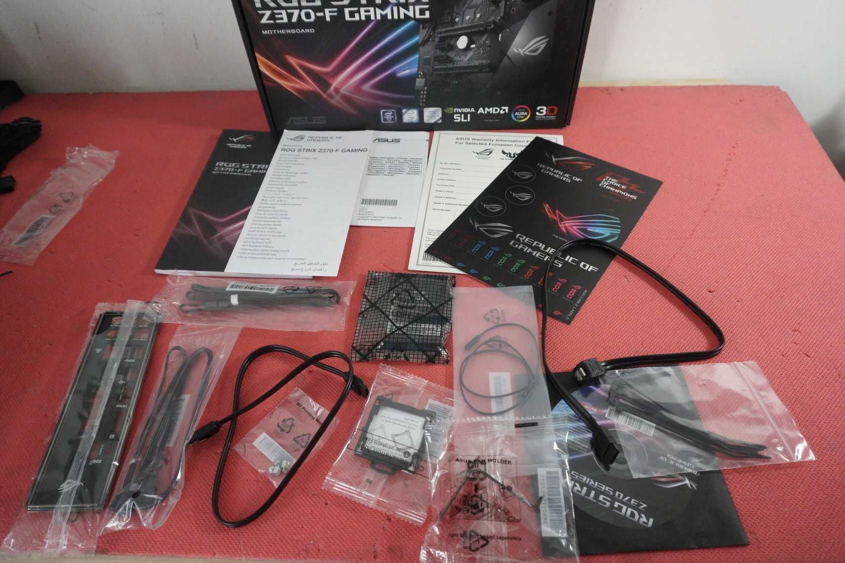 [LGA 1151 v2] Дъно, дънна платка ASUS Z370-F ROG STRIX / Вкл.ДДС