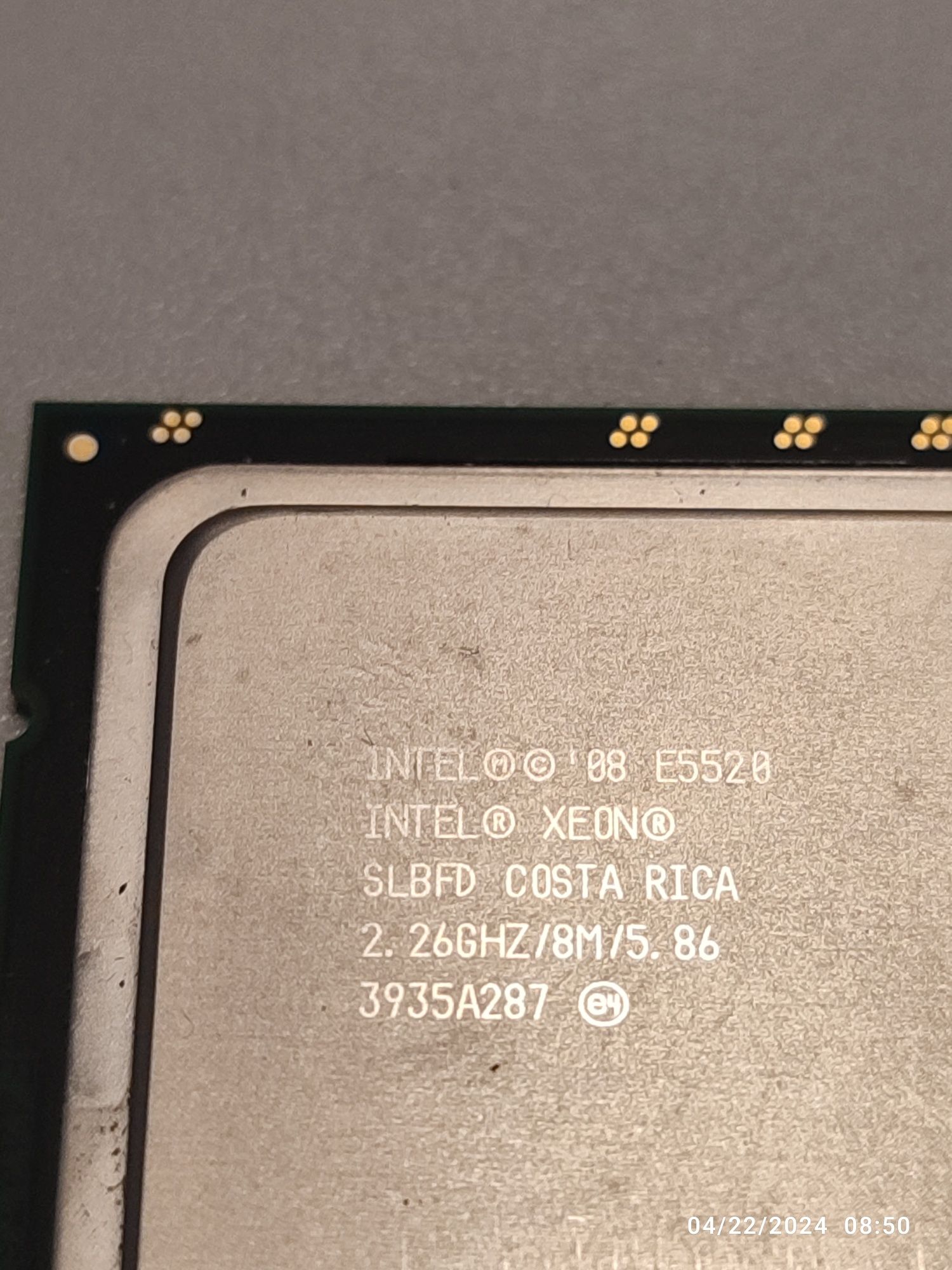 Intel Xeon Processor E5520