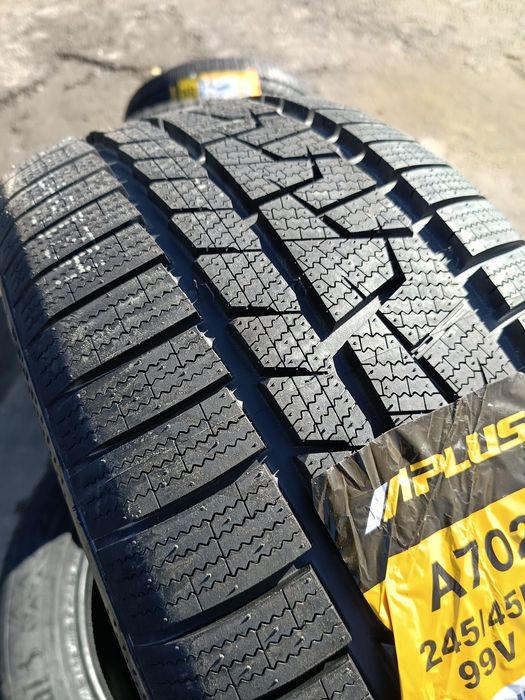 НОВИ ЗИМНИ -17цола -245/45-1бр.-140лв."APLUS"-с монтаж и баланс