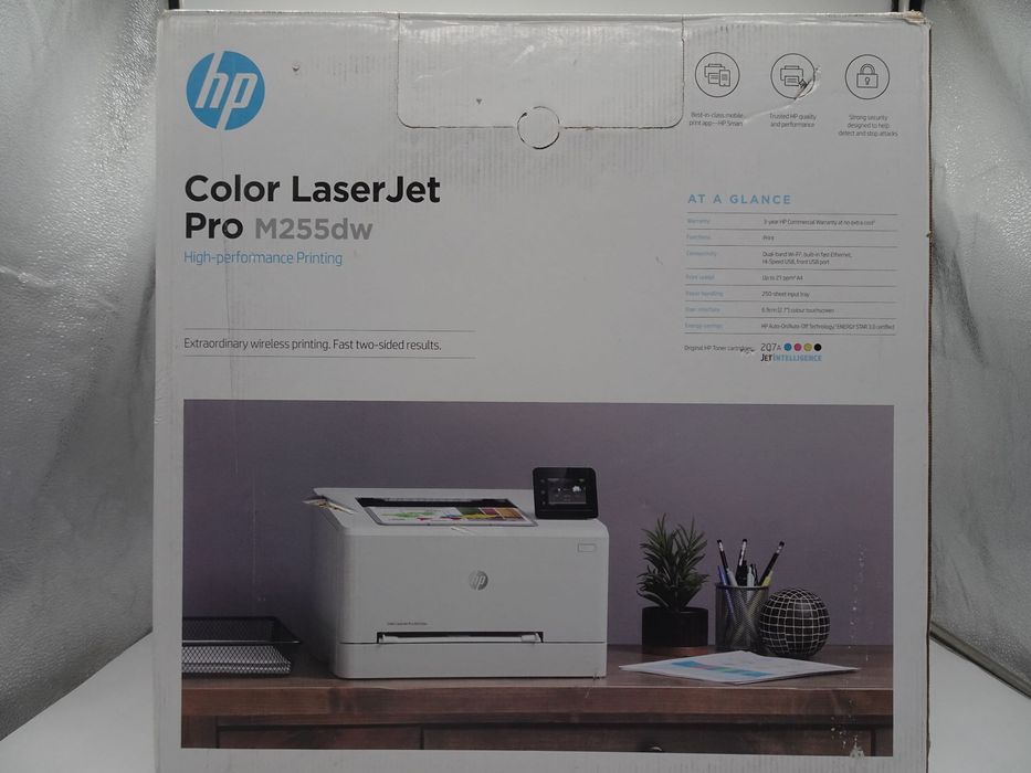 Imprimanta laser color HP LaserJet Pro M255dw, Retea, Wireless, Duplex