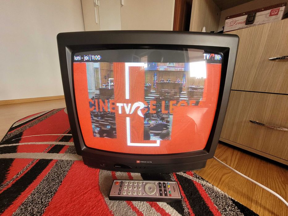 Televizor cu tub NEO si INGELEN, diagonala 34 cm, 52 cm