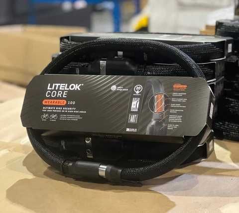 Секретна заключалка за велосипеди Litelok core 100 см БЕЗ КЛЮЧОВЕ