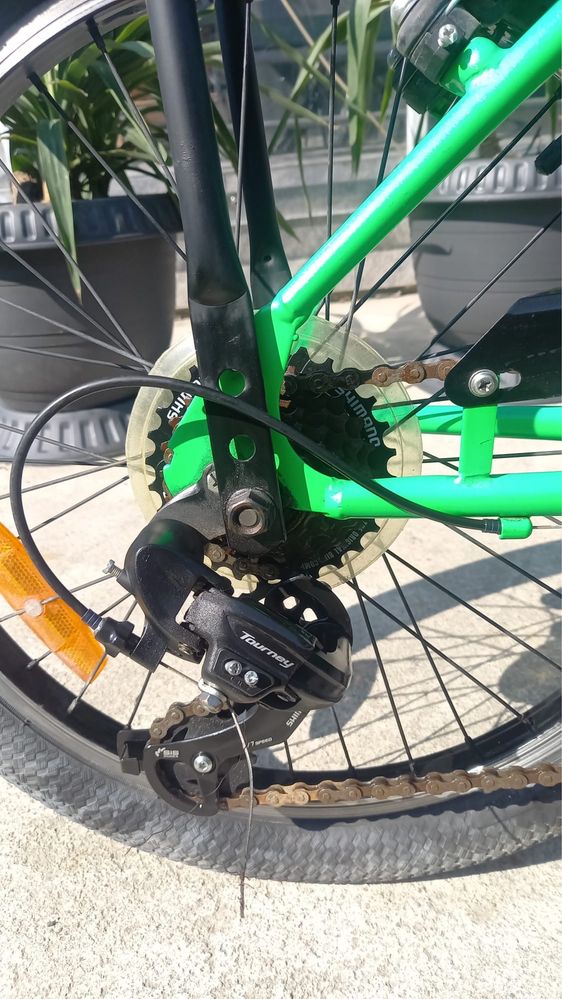 Bicicleta oras Pegas Strada Mini 7S verde