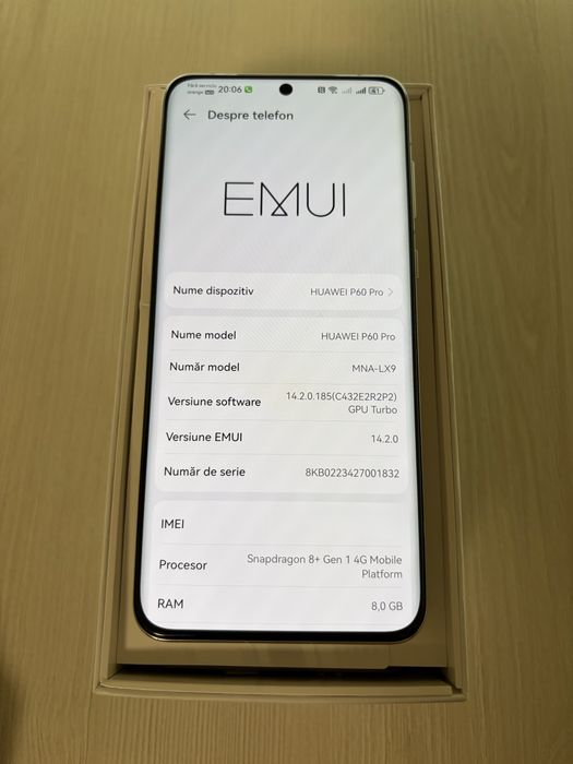 Vand Huawei P60 Pro 256 Gb 8Gb Ram Rococo Pearl