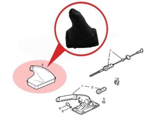 кожен маншон к2 кожух ръчна спирачка опел корса ц opel corsa c ...