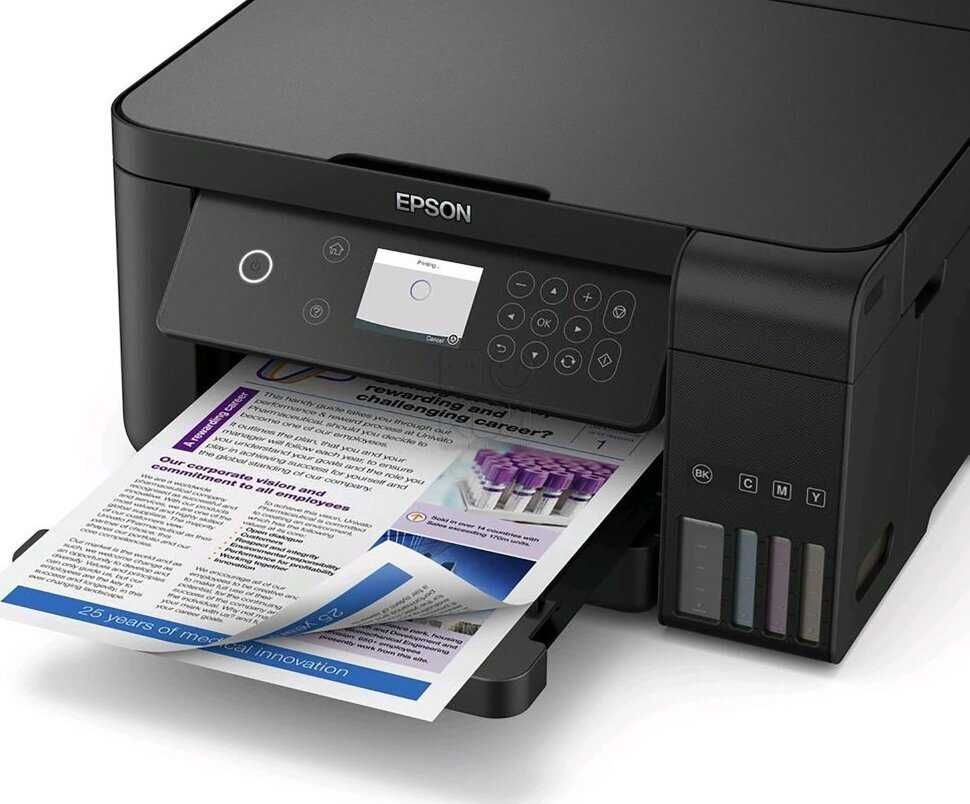 МФУ Epson L6160 C11CG21404 (3 в 1) СНПЧ, дуплекс, Wi-Fi Direct