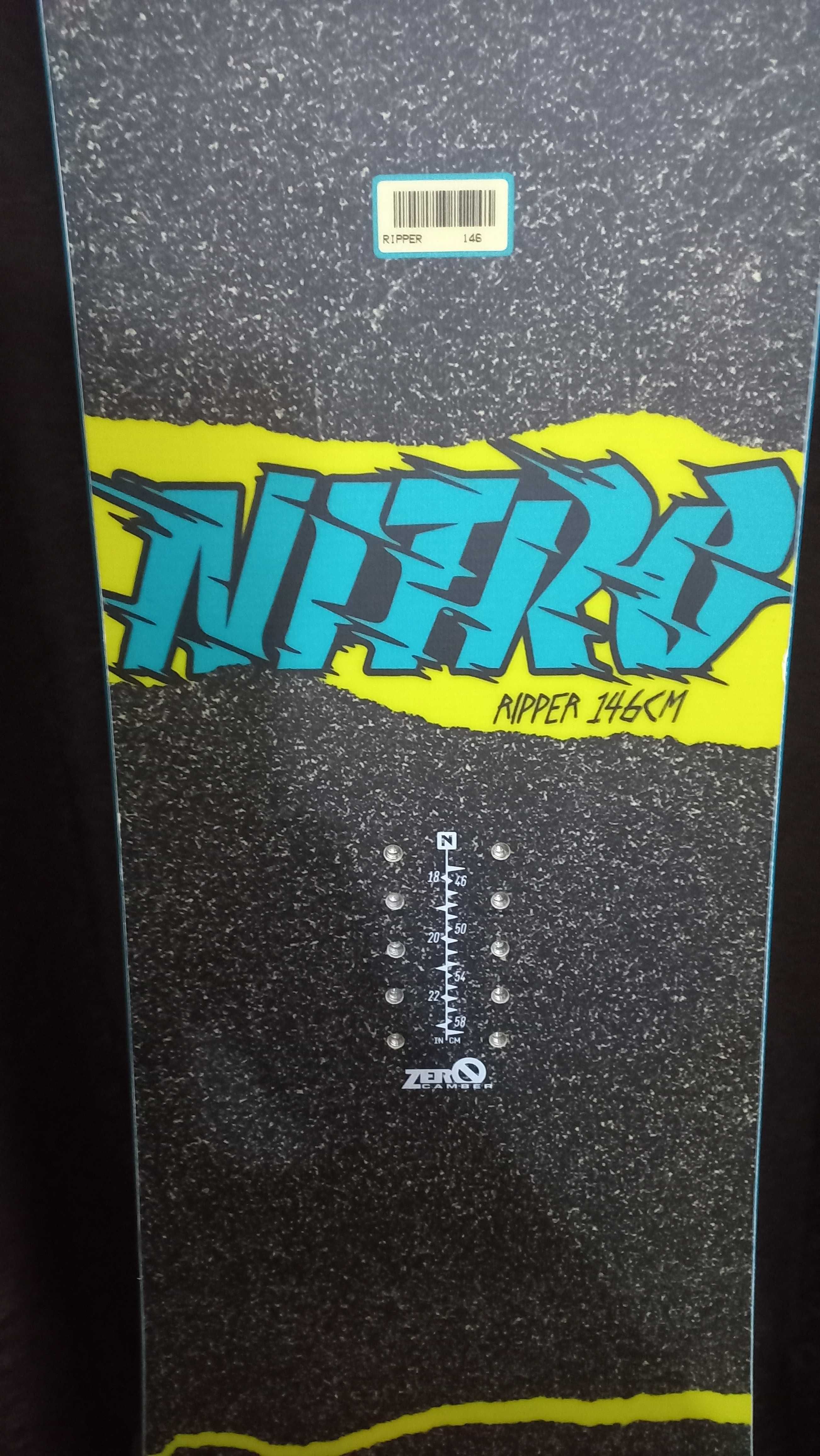 Vand placa de snowboard Nitro Ripper 146cm