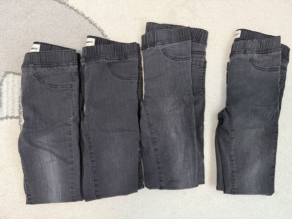 4бр Дънки slim fit - 134 размер