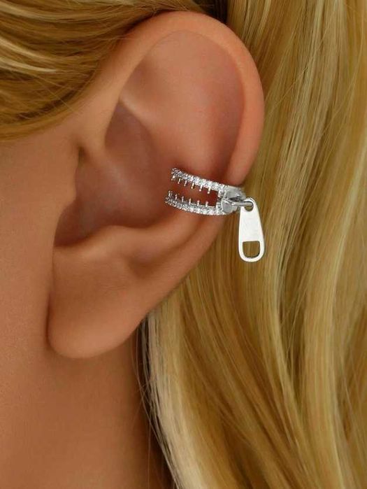 Къф за хрущяла на ухото Обеца за хрущял Украшение за ухо