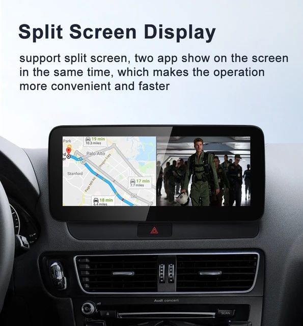 Navigatie Android  Audi Q5 Carplay Android Auto + Camera Marsarier