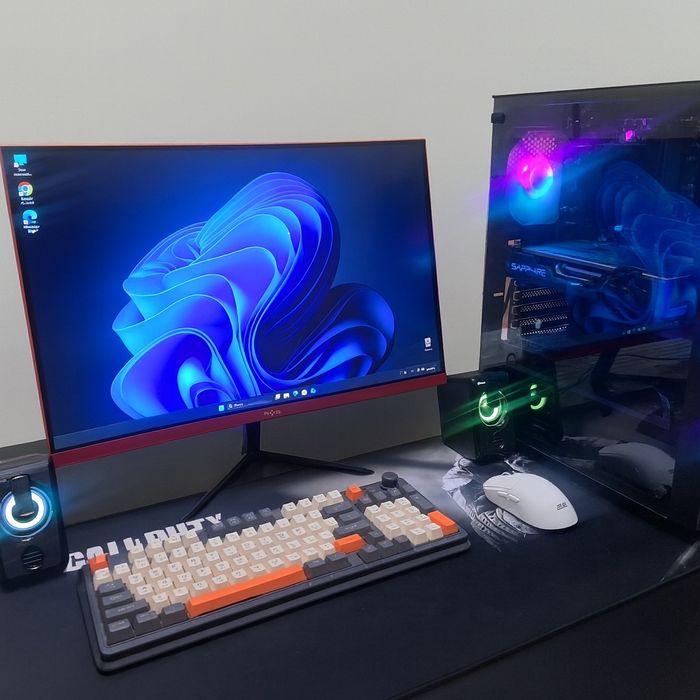 Компьютер i3 12400 игровой фулл комплект