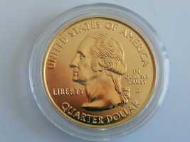 Продавам юбилейна монета от Америка - куартер долар (QUARTER DOLLAR).