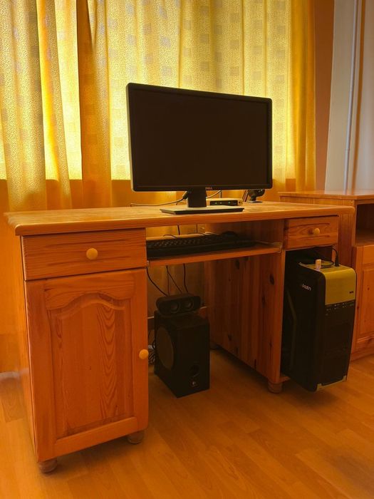 Пълно обзавеждане за спалня, масив чам