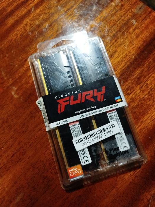 Оперативная память Kingston Fury Beast DDR5 2 x 16 5600MT/s