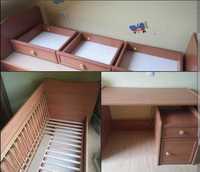 детско легло и бюро