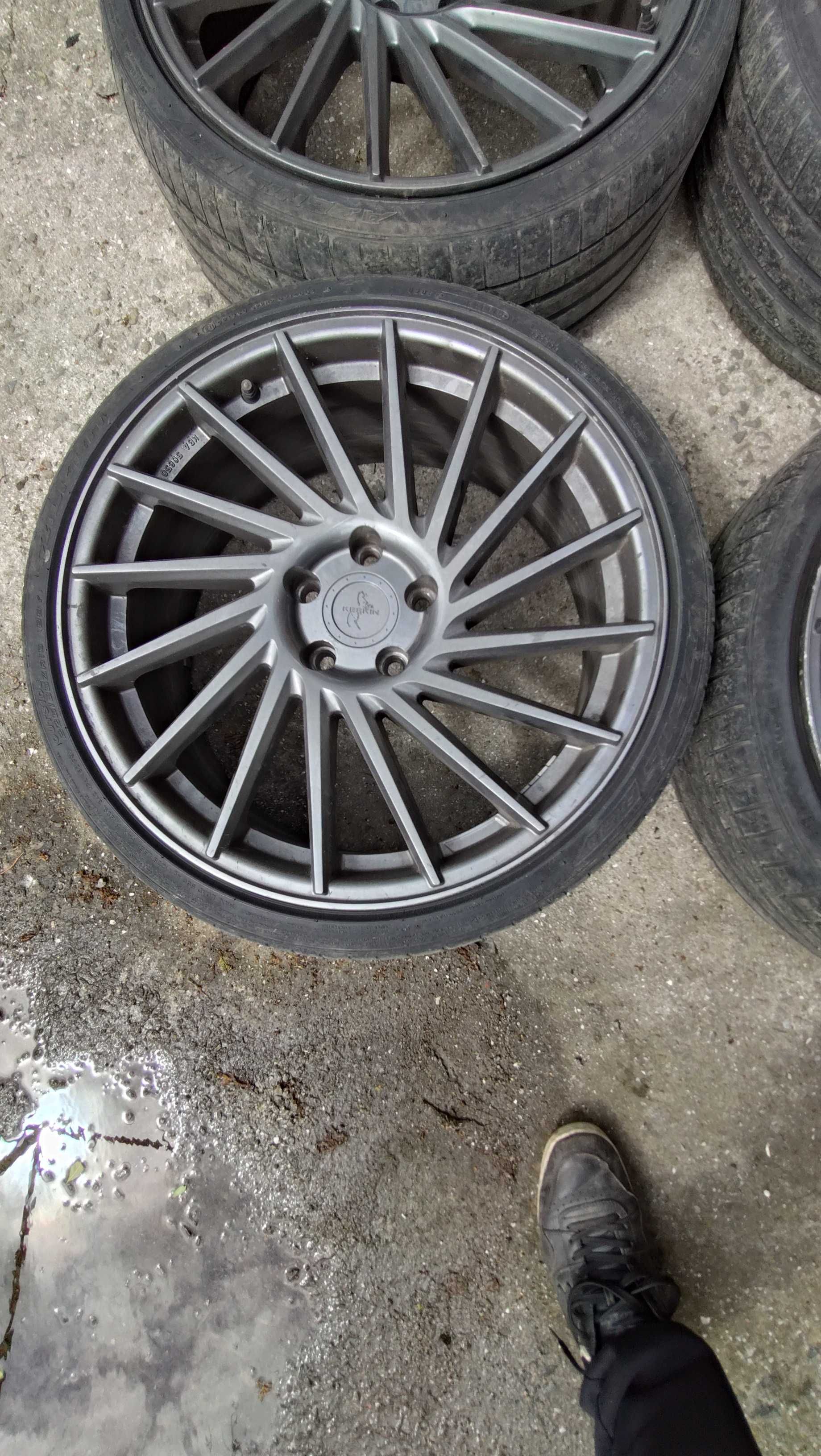 джанти 19 цола KESKIN 5х112 Audi VW Seat Skoda  j 8.5 централен 72.6