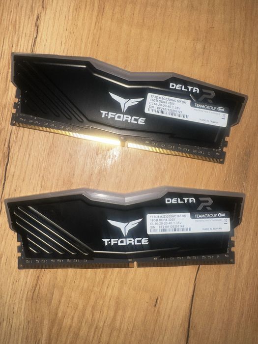 Оперативная память ddr4 Team Group DELTA RGB 32gb