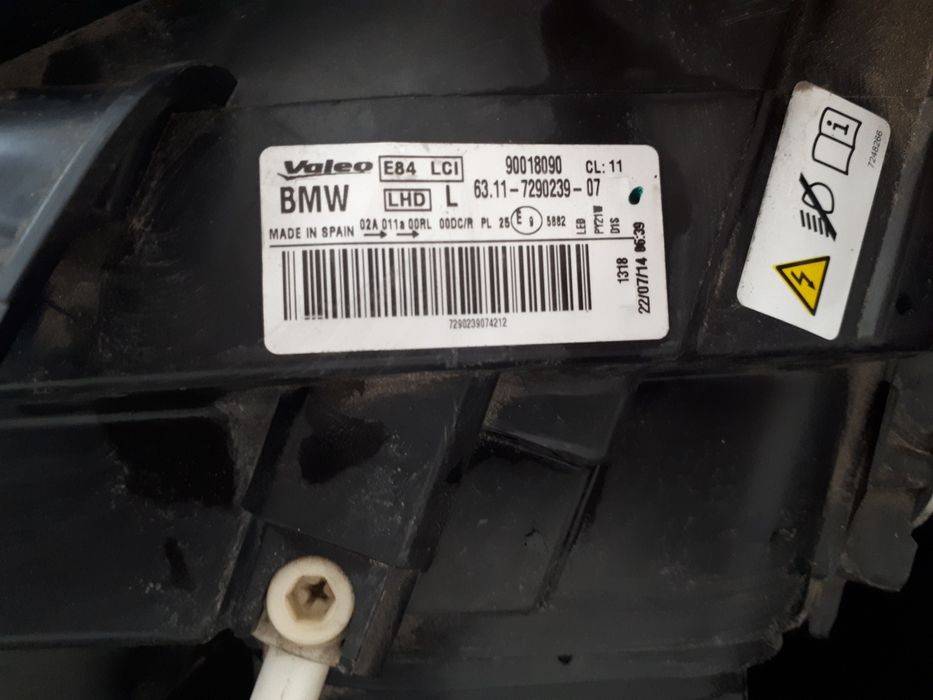 Фар за BMW X1 e84