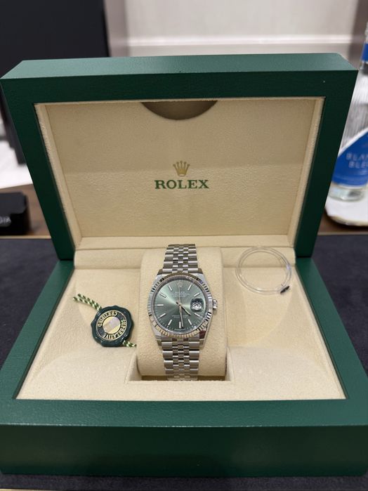 NEW Rolex Datejust 36mm Steel and White Gold 126234
