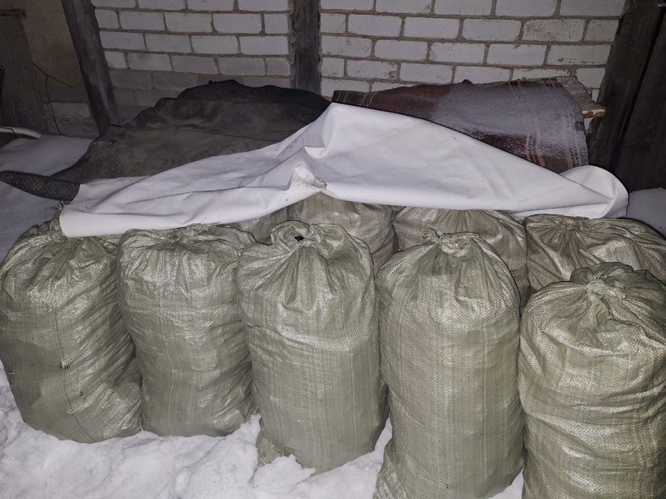 Уголь каражар в мешках