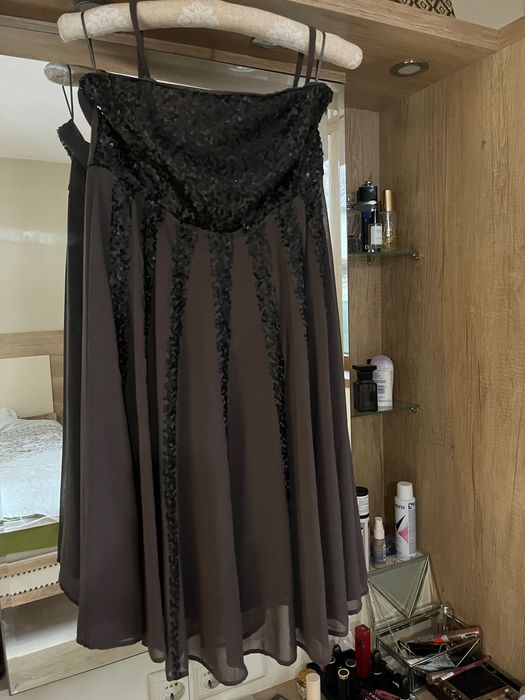 Esprit рокля , парти , размер М, пайети , официална