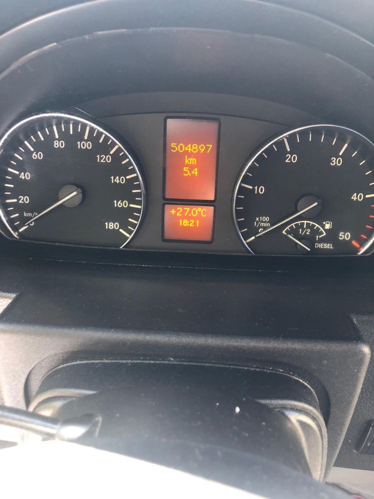 Mercedes Sprinter platformă auto 2010, 3.5t, ingrijita