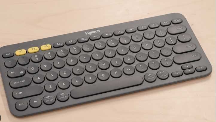 Клавиатура Logitech K380, Grey, Bluetooth