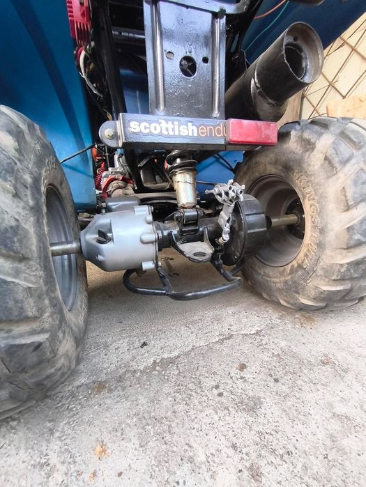 Atv de 125cc transmisie de cardan