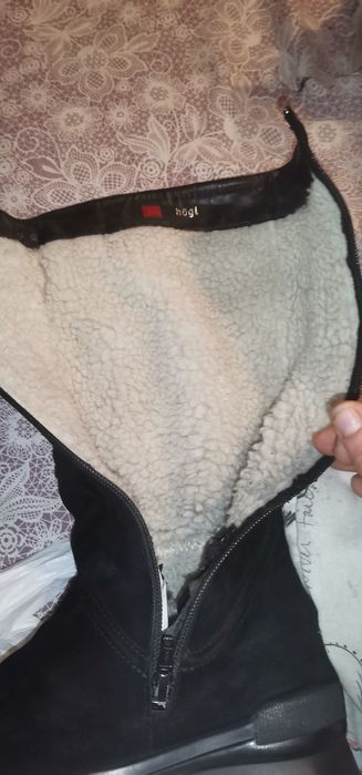 Ботуши Hogl-Gore-tex 38 н Естествен велур