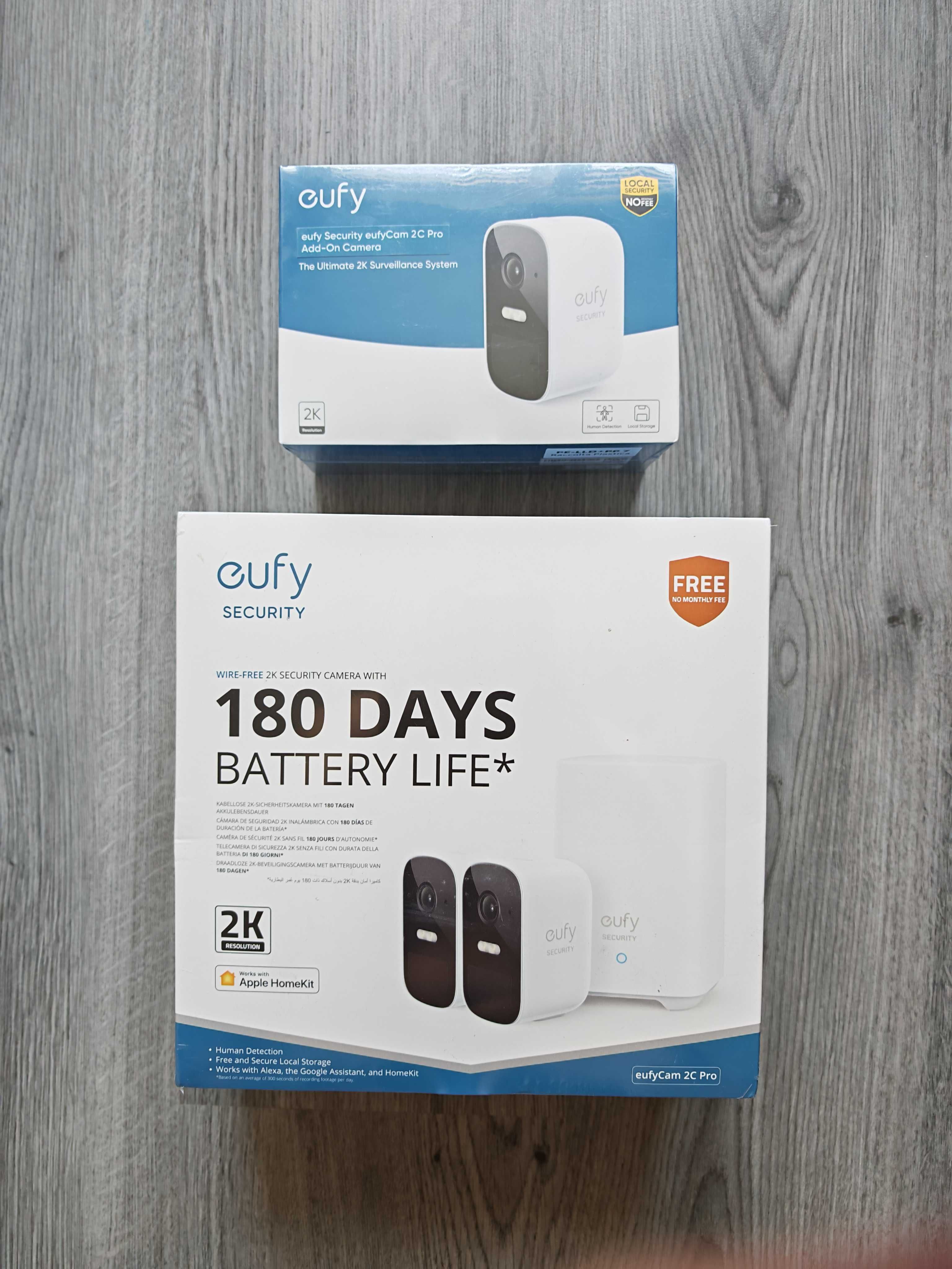 Eufy Cam 2C Pro 2K 3-Camera Set камери за видеонаблюдение