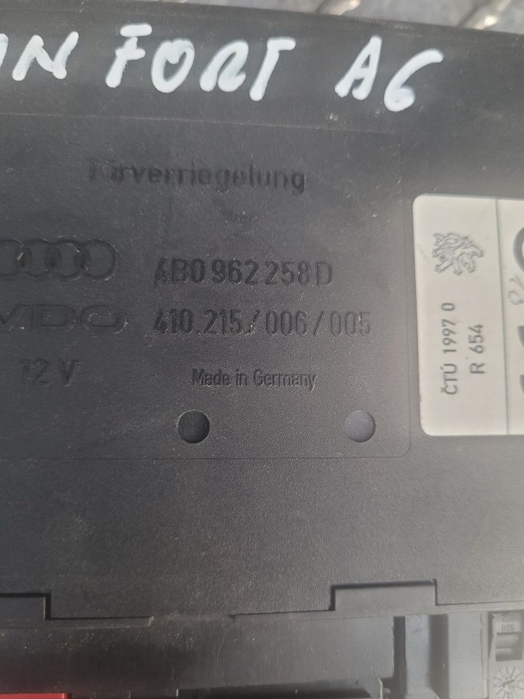 Calculator confort avand codul 4B0962258D pentru Audi A6 4B
