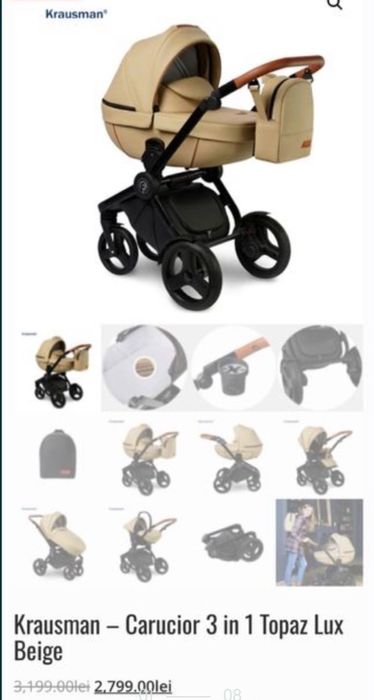 Carut Krausman Topaz Lux Beige