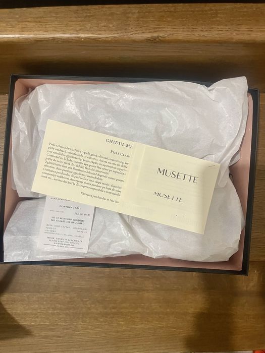 Обувки MUSETTE кожа с мрежа