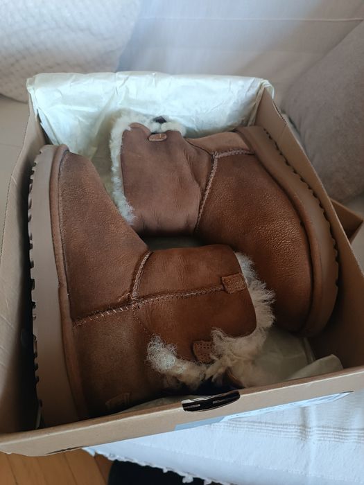 Боти UGG 37 номер бежови 23 см стелка