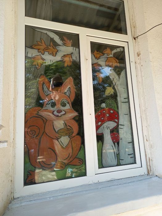 Devorga rasm chizish