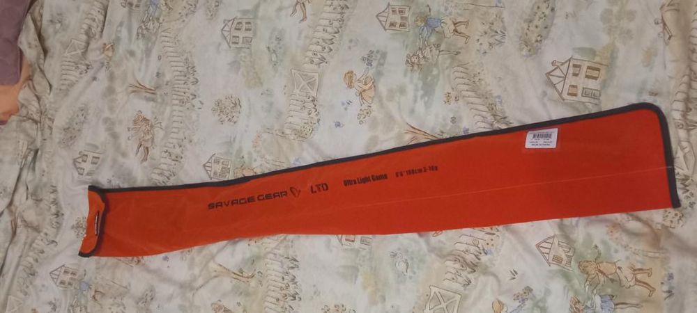 Въдица savage gear и макара Orange combo