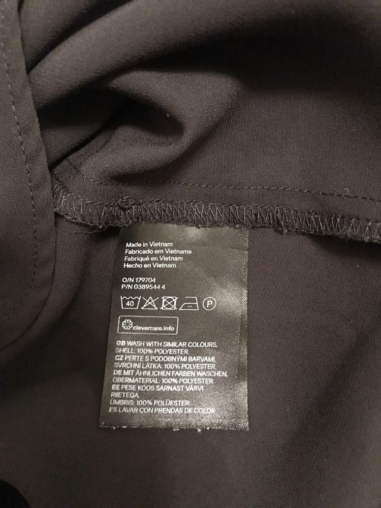 Блуза черная H&M