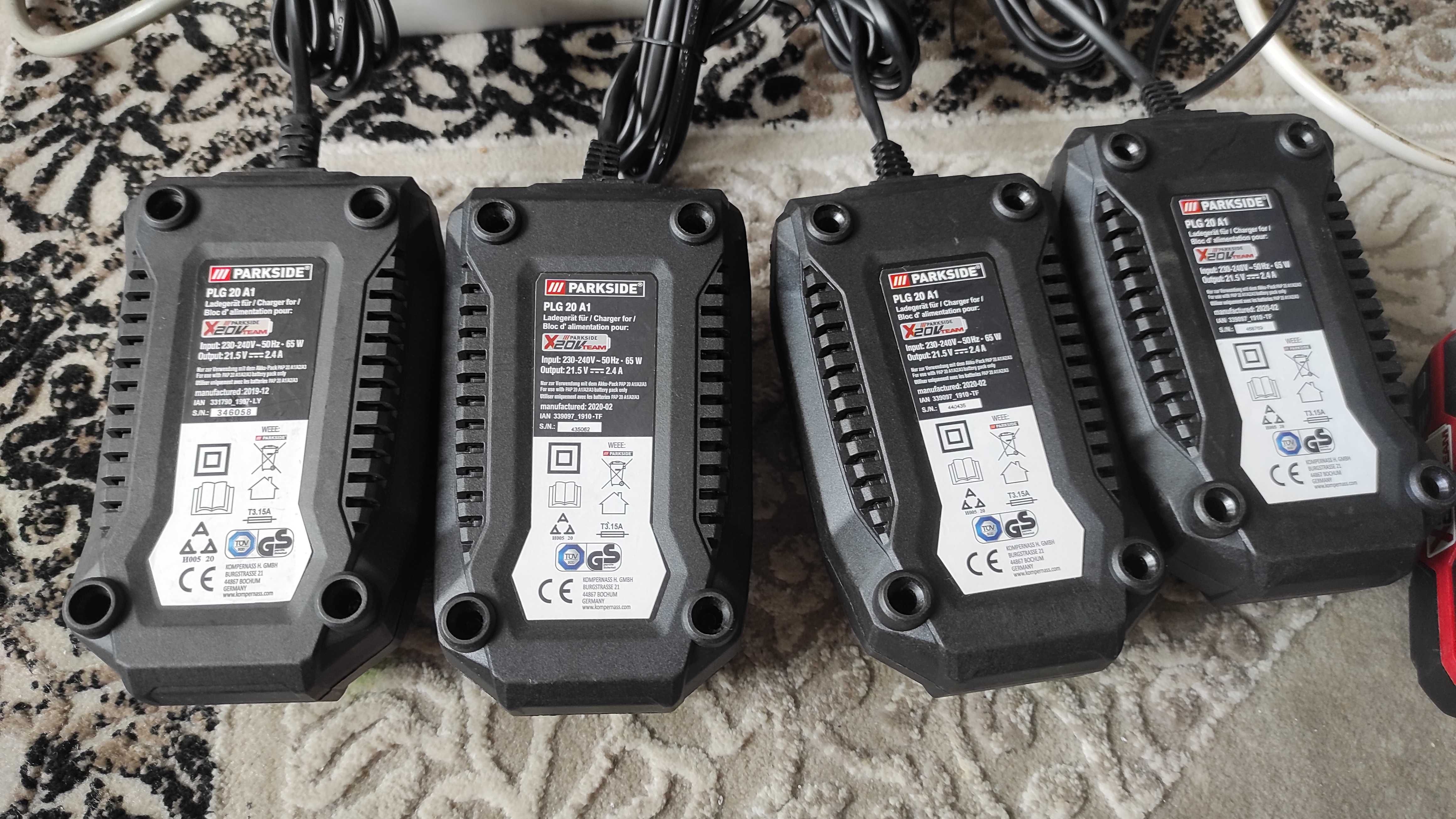 incarcator parkside PLG 20 A1 21.5v 2.4v NOI cu proba
