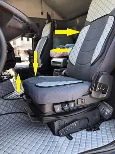 Комплект калъфи тапицерия DELUX за седалки на ИВЕКО Iveco S-Way