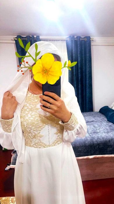 Белое Свадебное  Платье