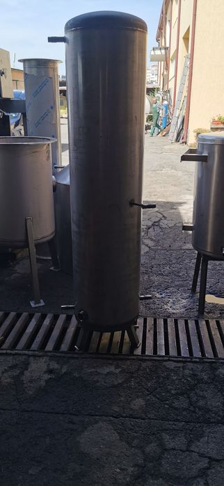 Буферен съд, неръждаем бойлер